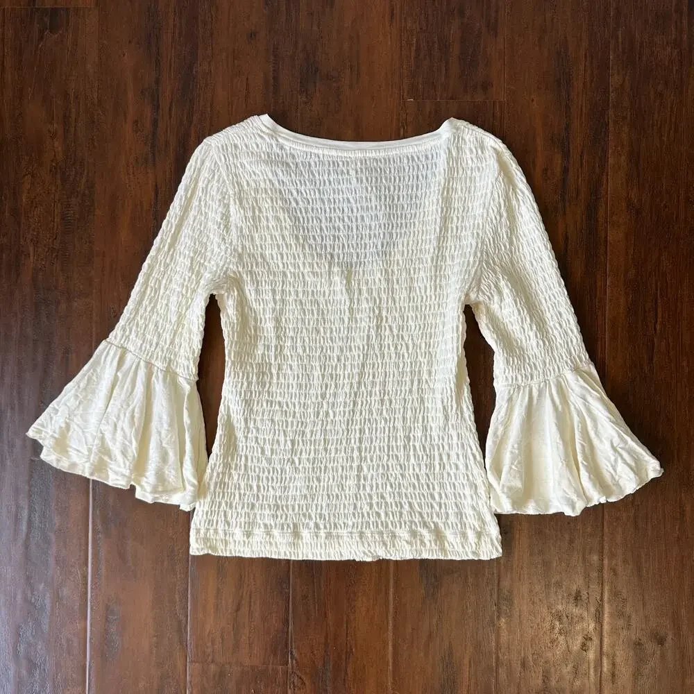 Anthropologie smocked bell